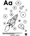 letter a worksheet