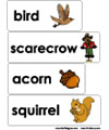Fall Word Wall