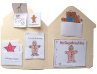 Gingerbread Man preschool and kindergarten activities