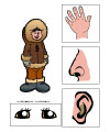 Inuit felt story pictures