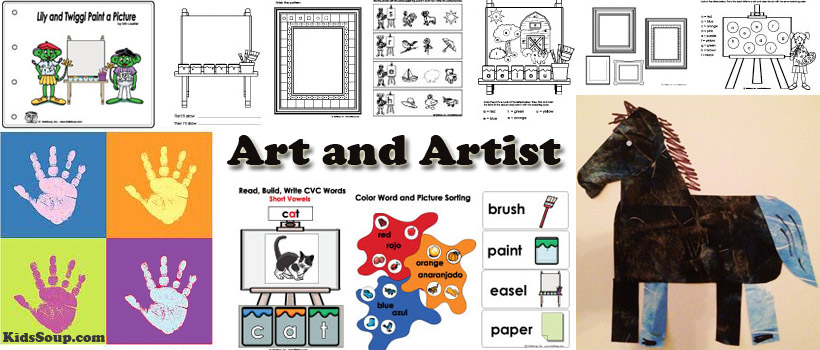 I Am an Artist  Kindergarten art lessons, Art lessons elementary, Art  classroom