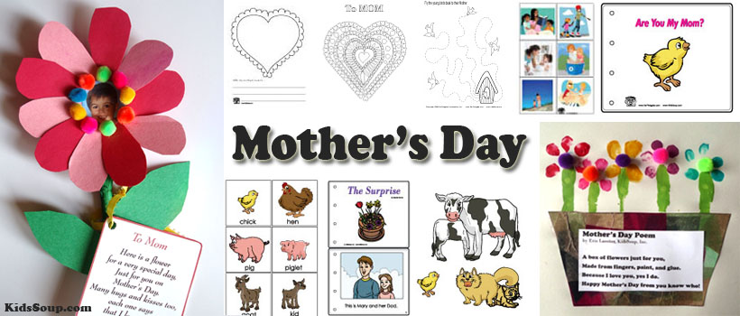 mother's day projects for kindergarten