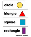 Shapes preschool and kindergarten activities and crafts