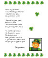 St Patrick's Day preschool and kindergarten activities