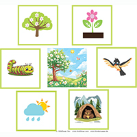 What Do You See in the Spring? Song and preschool activity