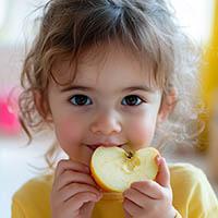 Preschool five senses science activity: Exploring Apples 