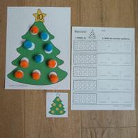 Make 10 Christmas Tree Ornaments