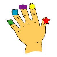 Shapes Finger Play for preschool and kindergarten