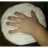 Plaster Handprint 5 senses preschool craft