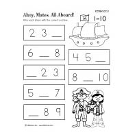 Pirates Preschool and Kindergarten Activities, Crafts, and 