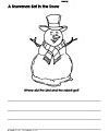 Snowman Crafts, Activities, Games, And Printables | KidsSoup