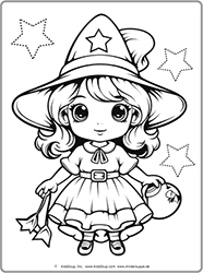 Halloween Coloring Pages | KidsSoup Resource Library