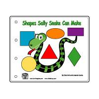 Shapes Sally Snake Can Make Story Book