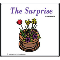 The Surprise Emergent Reader Booklet for preschool and kindergarten