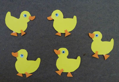 5 Little Ducks Went Out One Day Story Mat and Activities | KidsSoup