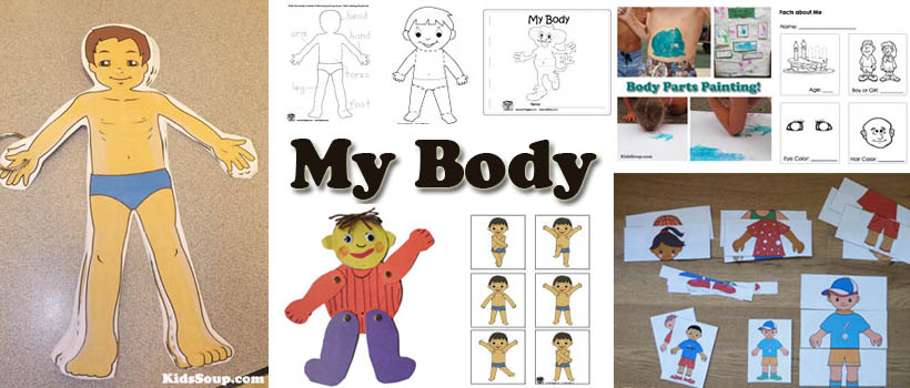 My Body Health And Nutrition Activities And Lessons KidsSoup