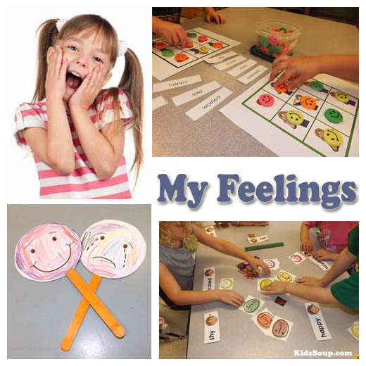 Emotions and Feelings Preschool Activities, Games, and Lessons | KidsSoup