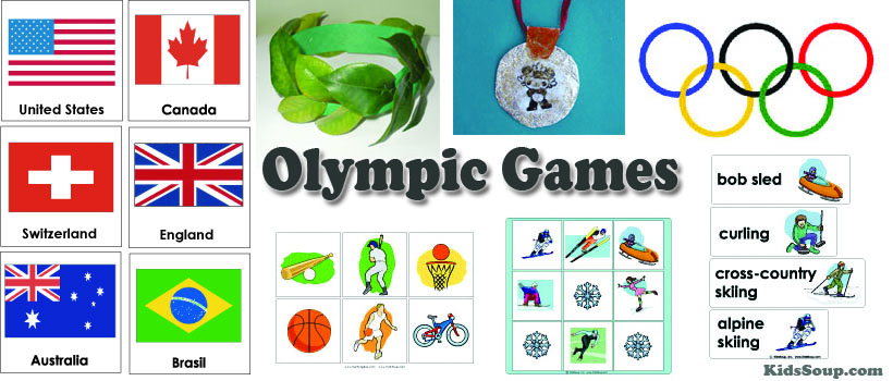 Olympic Mascots Games And Activities