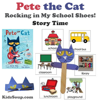 Story Time: Pete the Cat Rocking in My School Shoes | KidsSoup