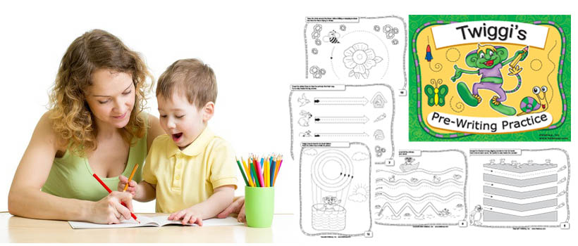Toddler & Preschool Prewriting Worksheet Printables